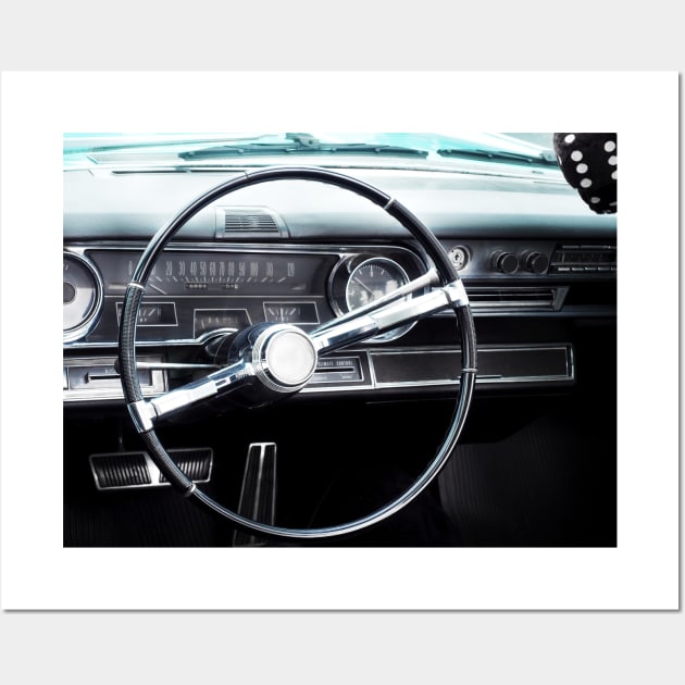 US American classic car 1965 Fleetwood Eldorado Convertible Wall Art by Beate Gube